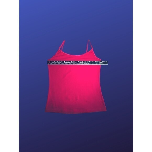 BOZZOLO Basic Cami Camisole Tank Top, MAGENTA PINK, Women's Size Large, NWOT - Picture 4 of 7